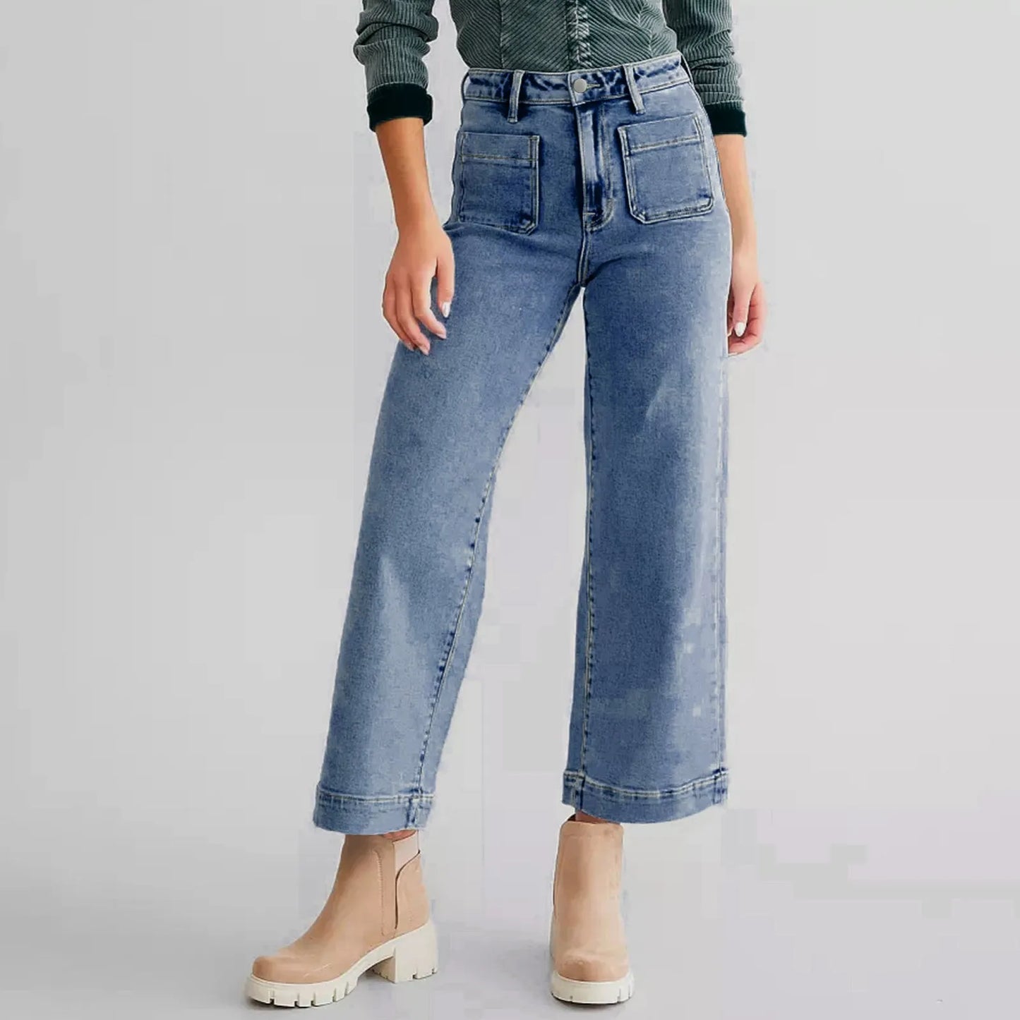 Versatile Wide Leg jean