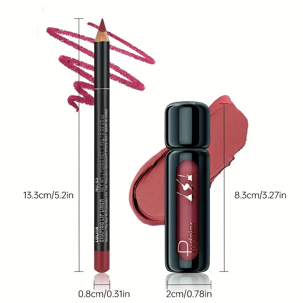 Velvet Matte Lip Mud & Liner Duo