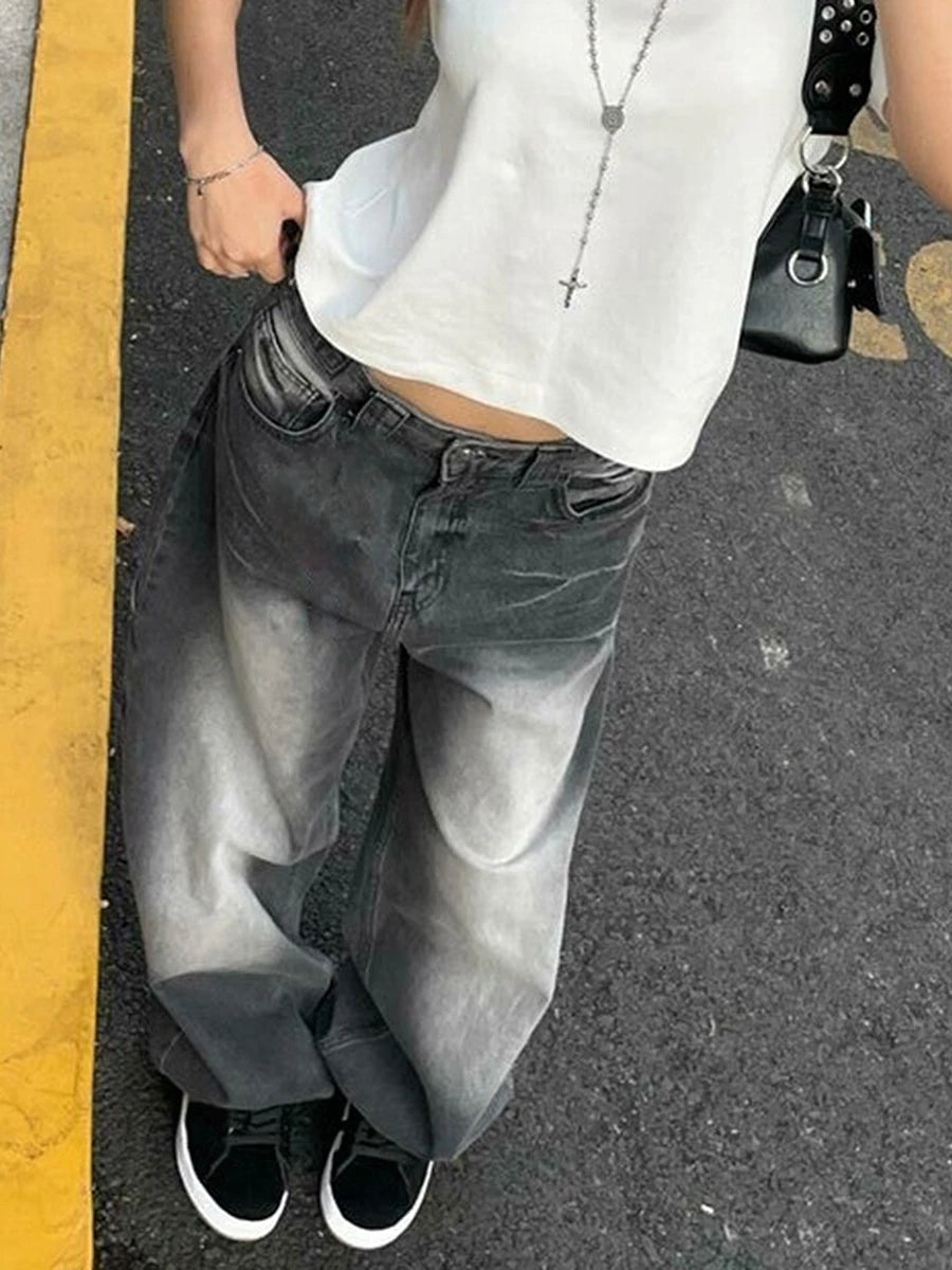 women Low Rise Boyfriend Jeans