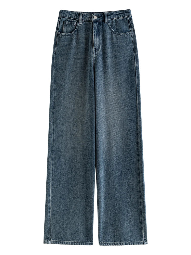 Elegante blue Wide Leg Jeans