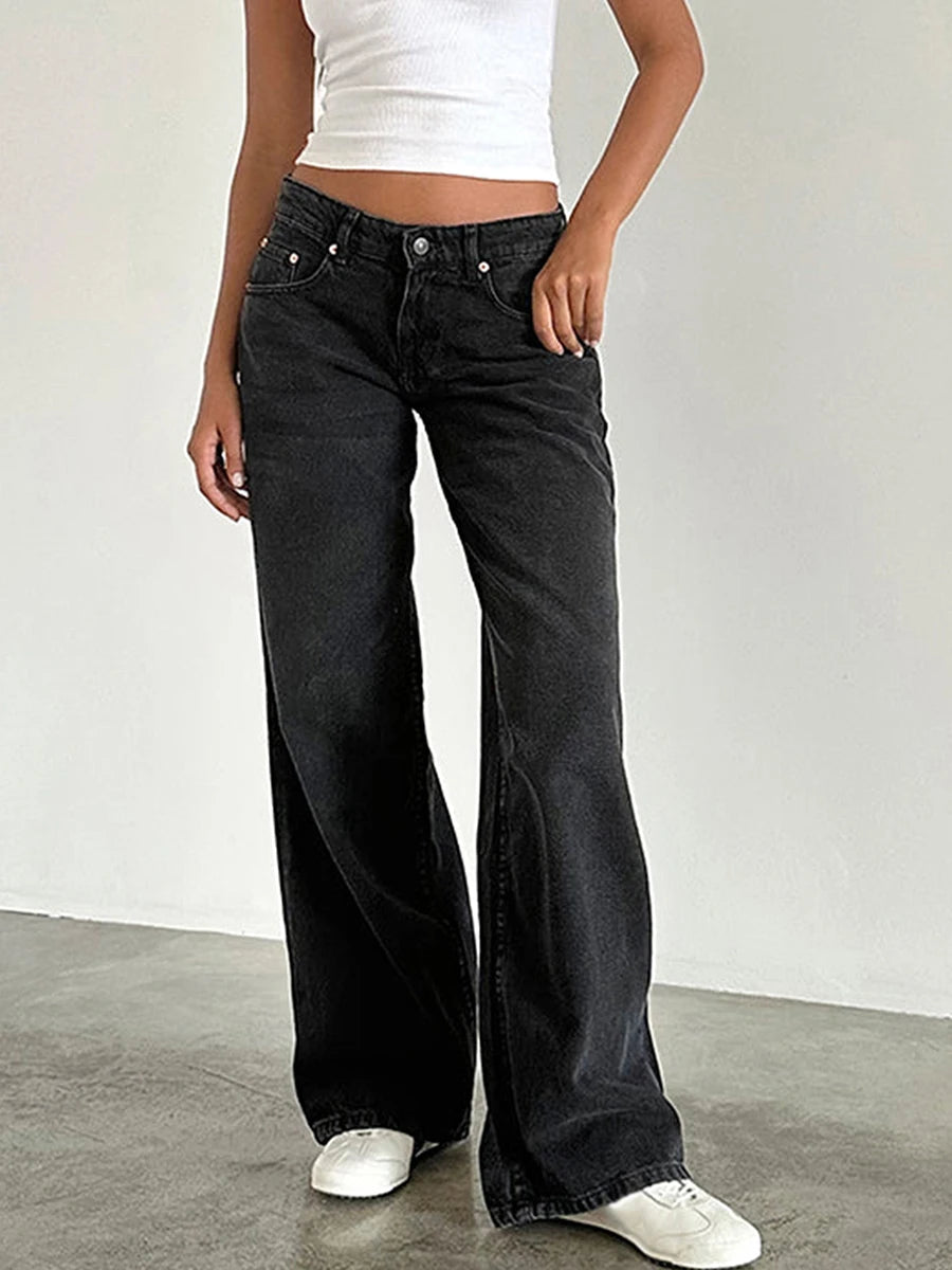 Straight Baggy Boyfriend Jean