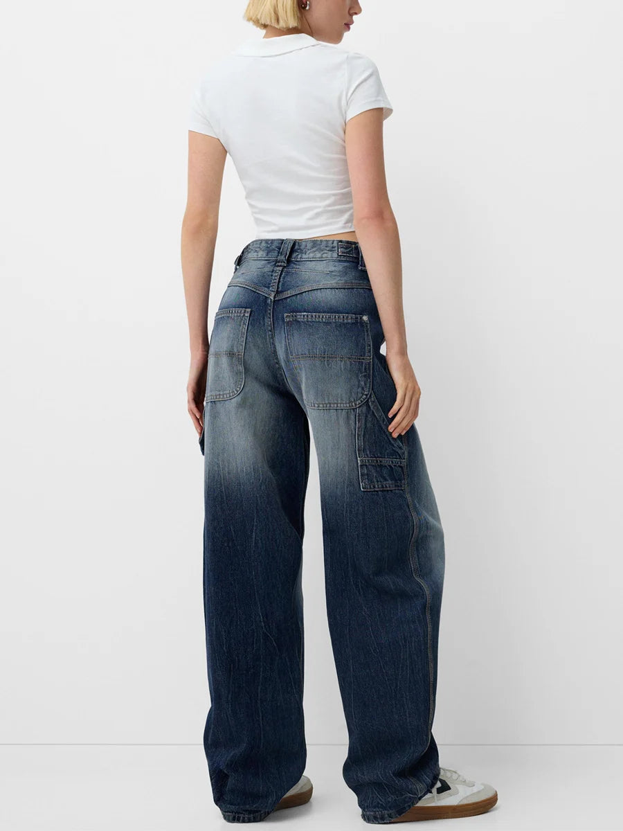 Stylish Wide Leg Denim jeans
