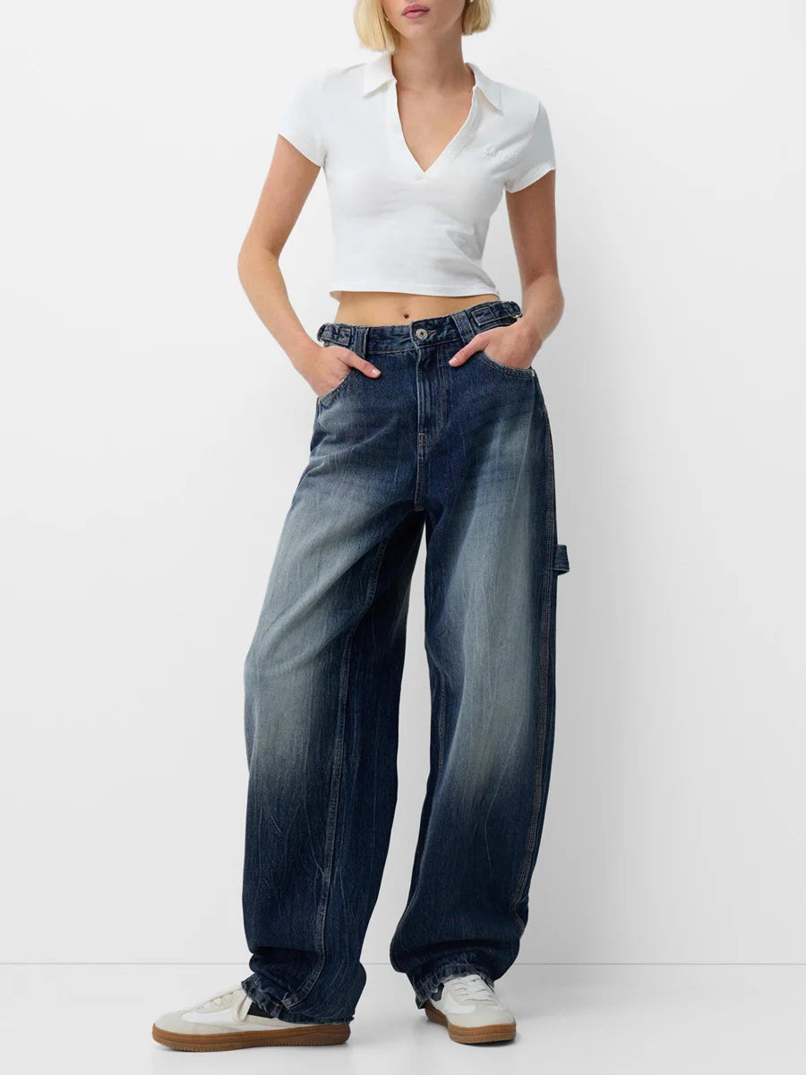 Stylish Wide Leg Denim jeans