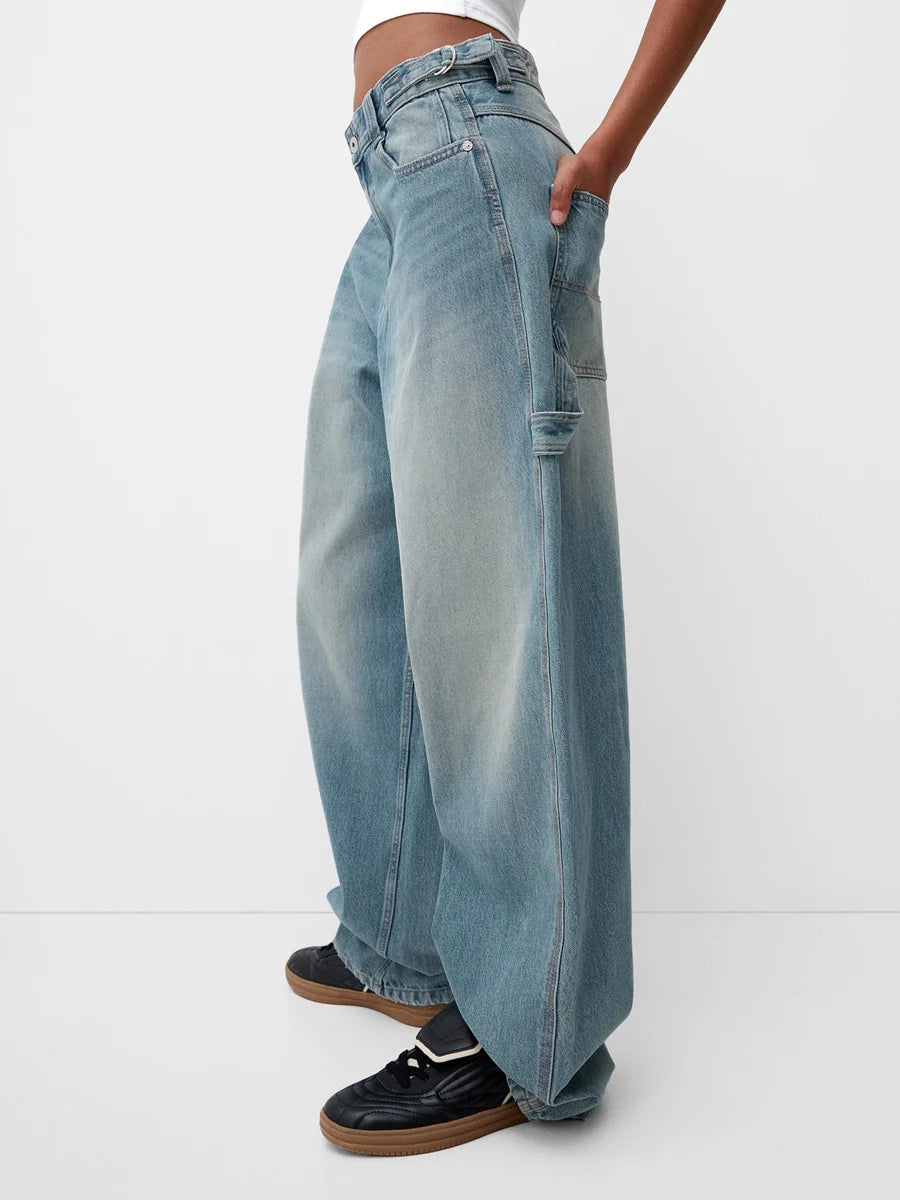 Stylish Wide Leg Denim jeans