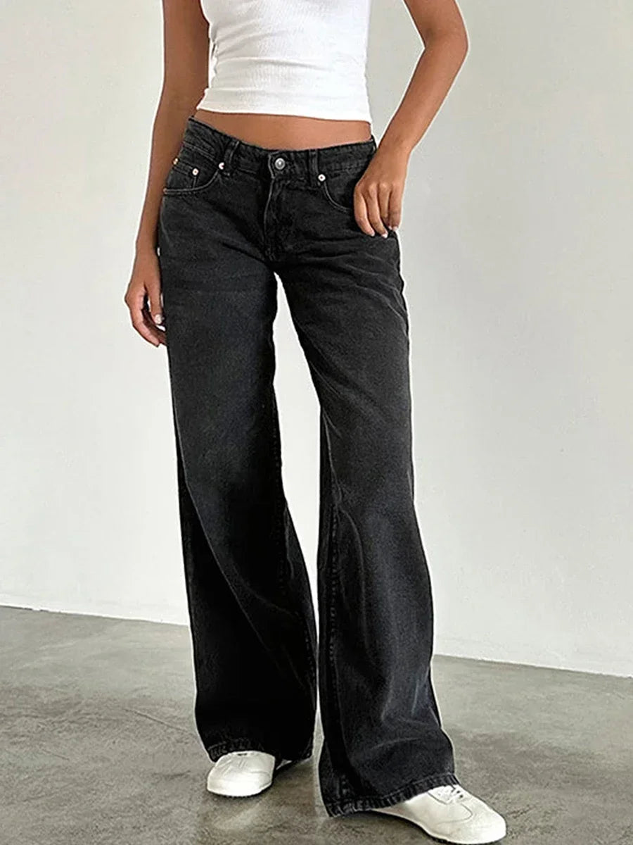 Straight Baggy Boyfriend Jean