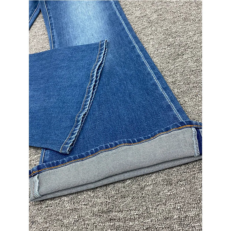 High Waist Flared Jeans