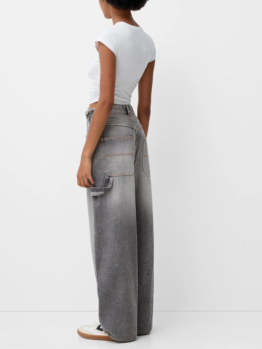 Stylish Wide Leg Denim jeans