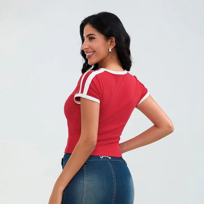 Babe V Neck Tee