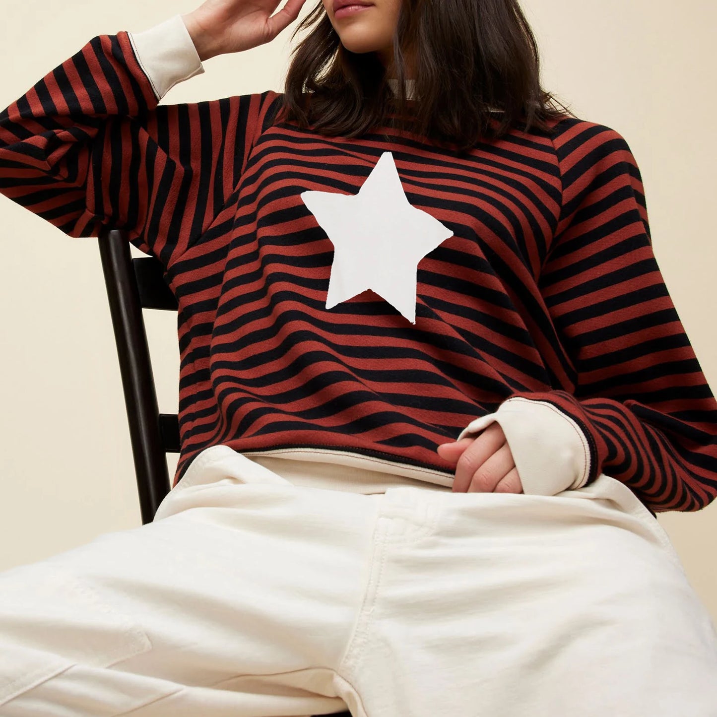 Oaklyn Oversized Crew Neck Pullover Sweater
