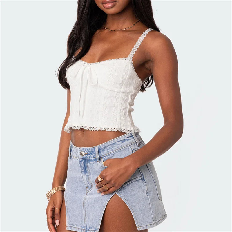 Spaghetti-Strap Cami Tank Top