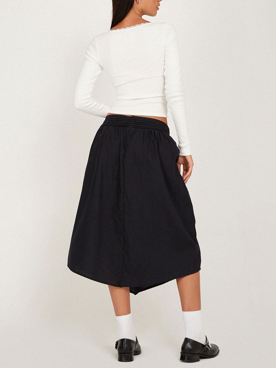 Chelsea Long Sleeve Square Neck Top