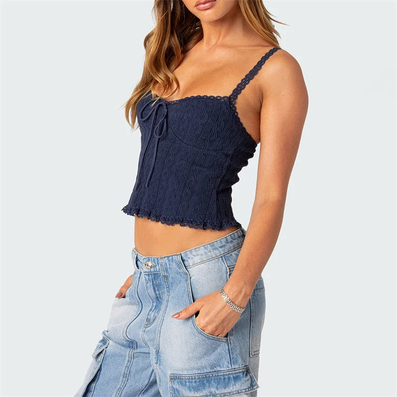 Spaghetti-Strap Cami Tank Top