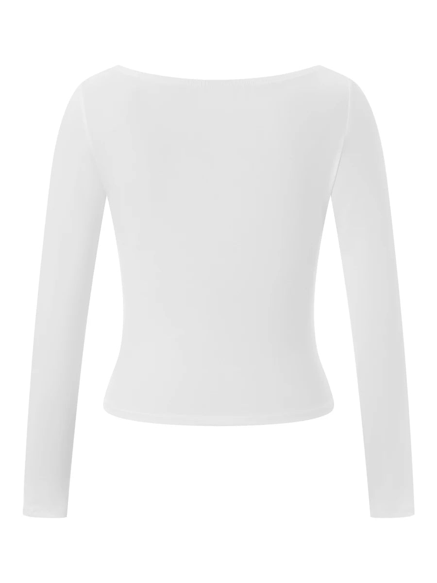 Out From Under Boatneck Long Sleeve Top