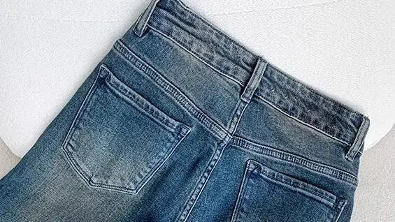 Ladies Wide Leg Jeans