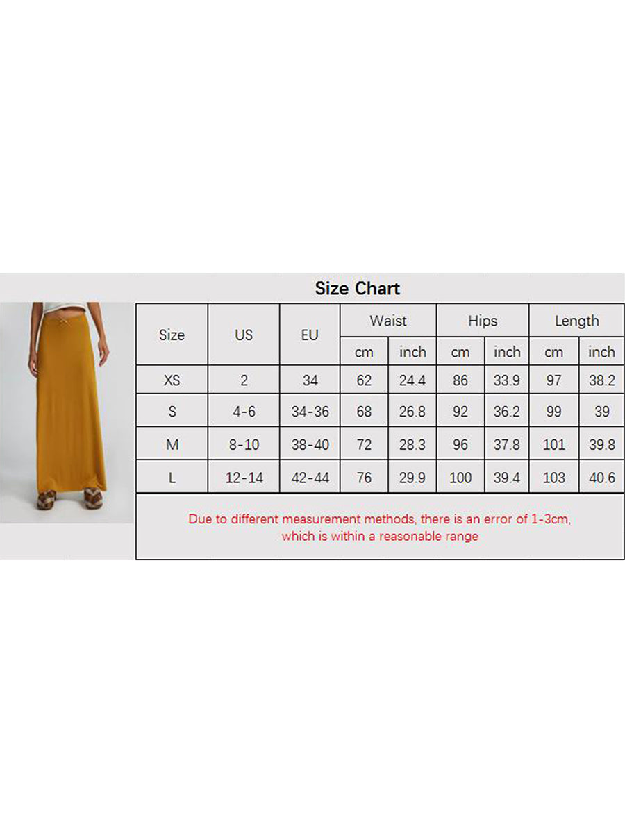 Versatile Elastic Waist Loose Skirt