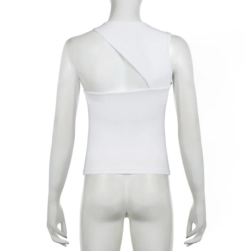 Seamless Asymmetric Tank Top