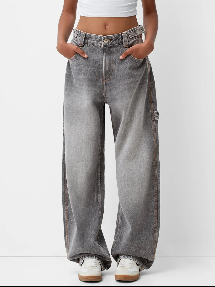 Stylish Wide Leg Denim jeans