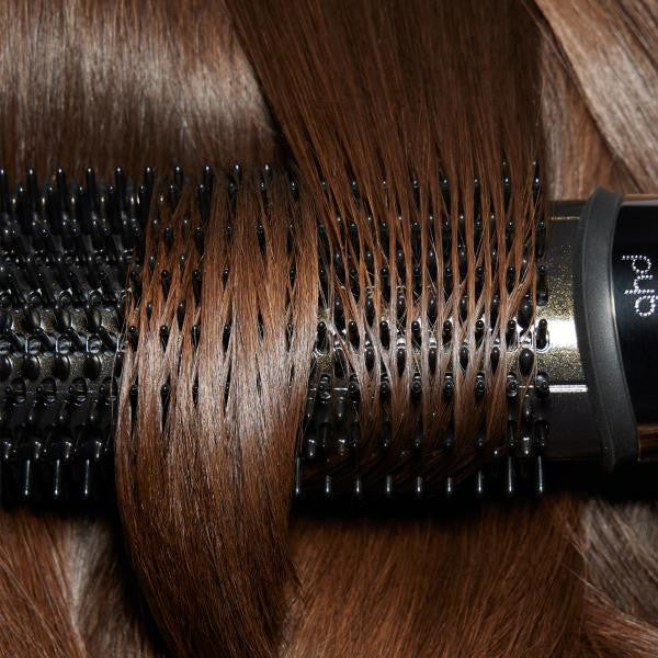 GHD DUET BLOWDRY HAIR DRYER BRUSH IN WHITE