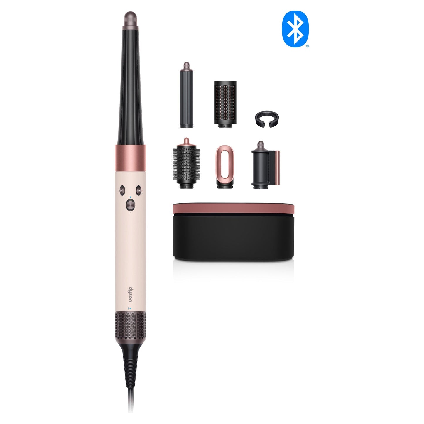 DYSON AIRWRAP I.D.™ MULTI-STYLER AND DRYER STRAIGHT+WAVY IN CERAMIC PINK