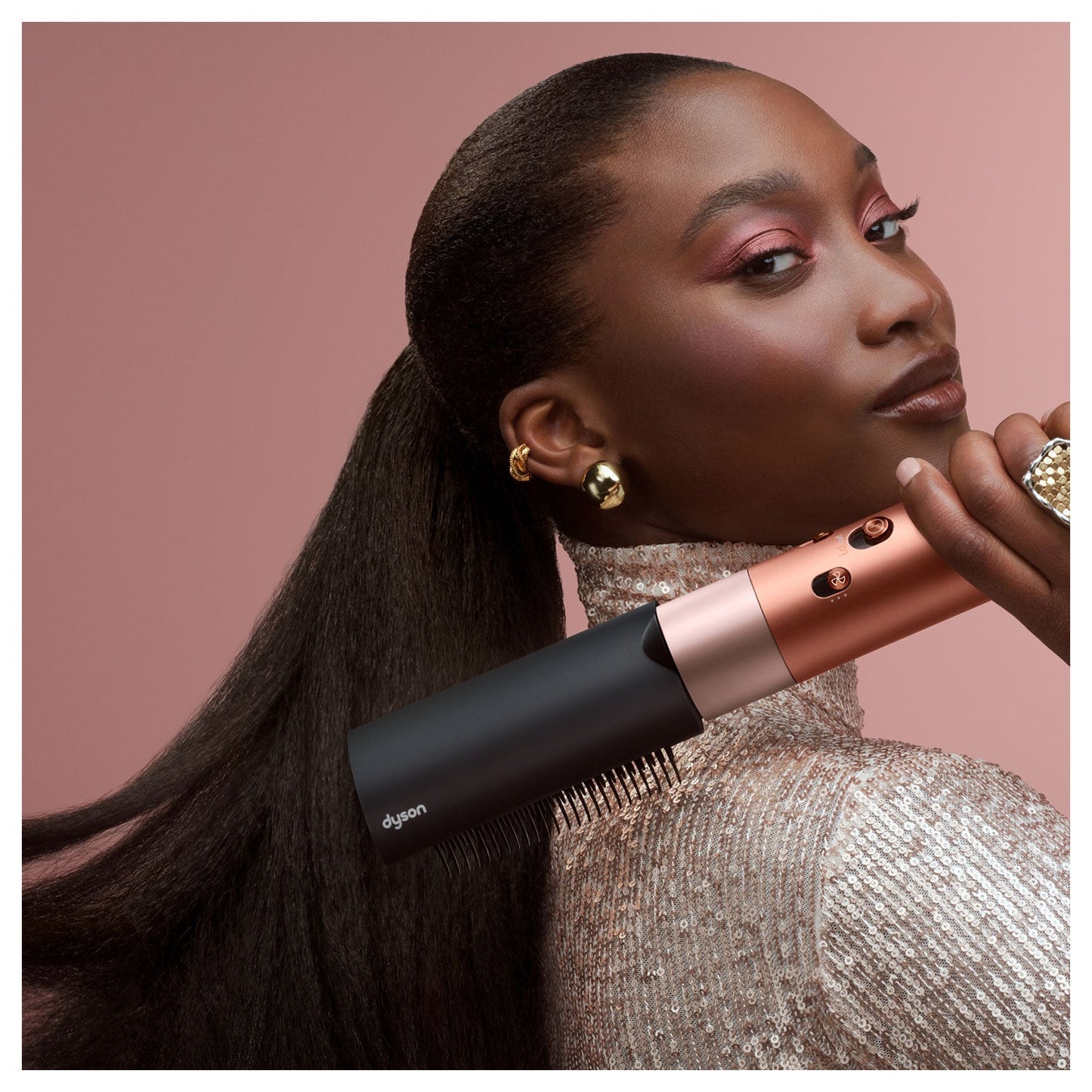 DYSON AIRWRAP I.D.™ MULTI-STYLER CURLY+COILY AMBER SILK