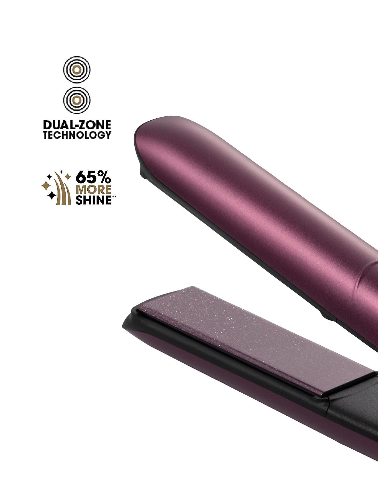GHD CHRONOS HAIR STRAIGHTENER IN CHERRY CHIC