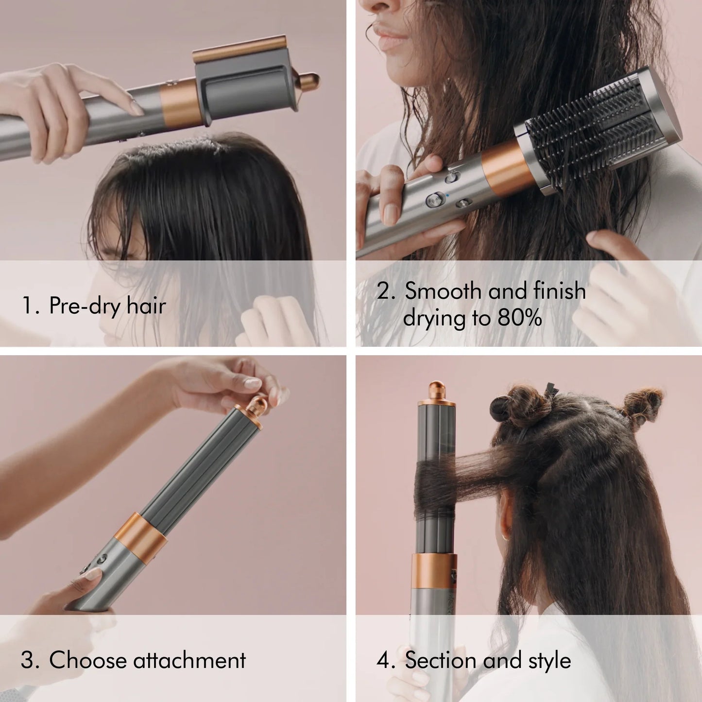 DYSON AIRWRAP I.D.™ MULTI-STYLER COMPLETE (NICKEL/COPPER)