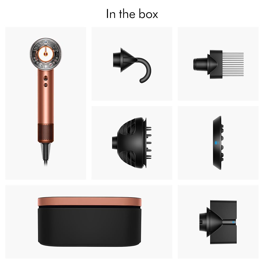 DYSON SUPERSONIC NURAL™ HAIR DRYER (AMBER SILK)
