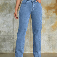 High Waist Denim Jeans
