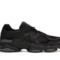 New Balance 9060 Triple Black Leather