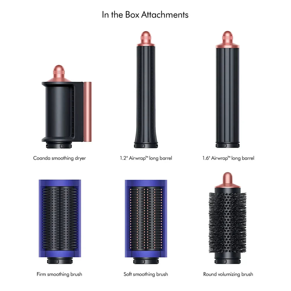 DYSON AIRWRAP I.D.™ MULTI-STYLER COMPLETE LONG VINCA BLUE & ROSÉ