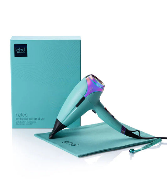 GHD HELIOS HAIR DRYER IN MYSTIC AQUA