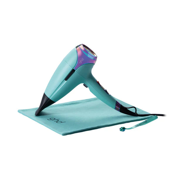 GHD HELIOS HAIR DRYER IN MYSTIC AQUA
