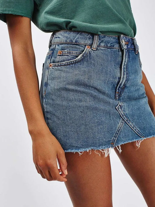 Dynamite Women Denim Mini Skirt