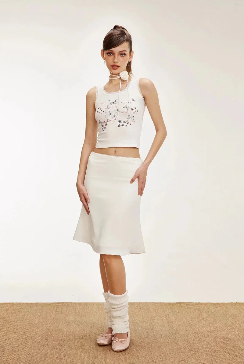 Sexy Mesh High Waist Mini Skirt