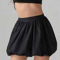 Bubbly Poplin Mini Skirt