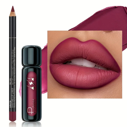 Velvet Matte Lip Mud & Liner Duo