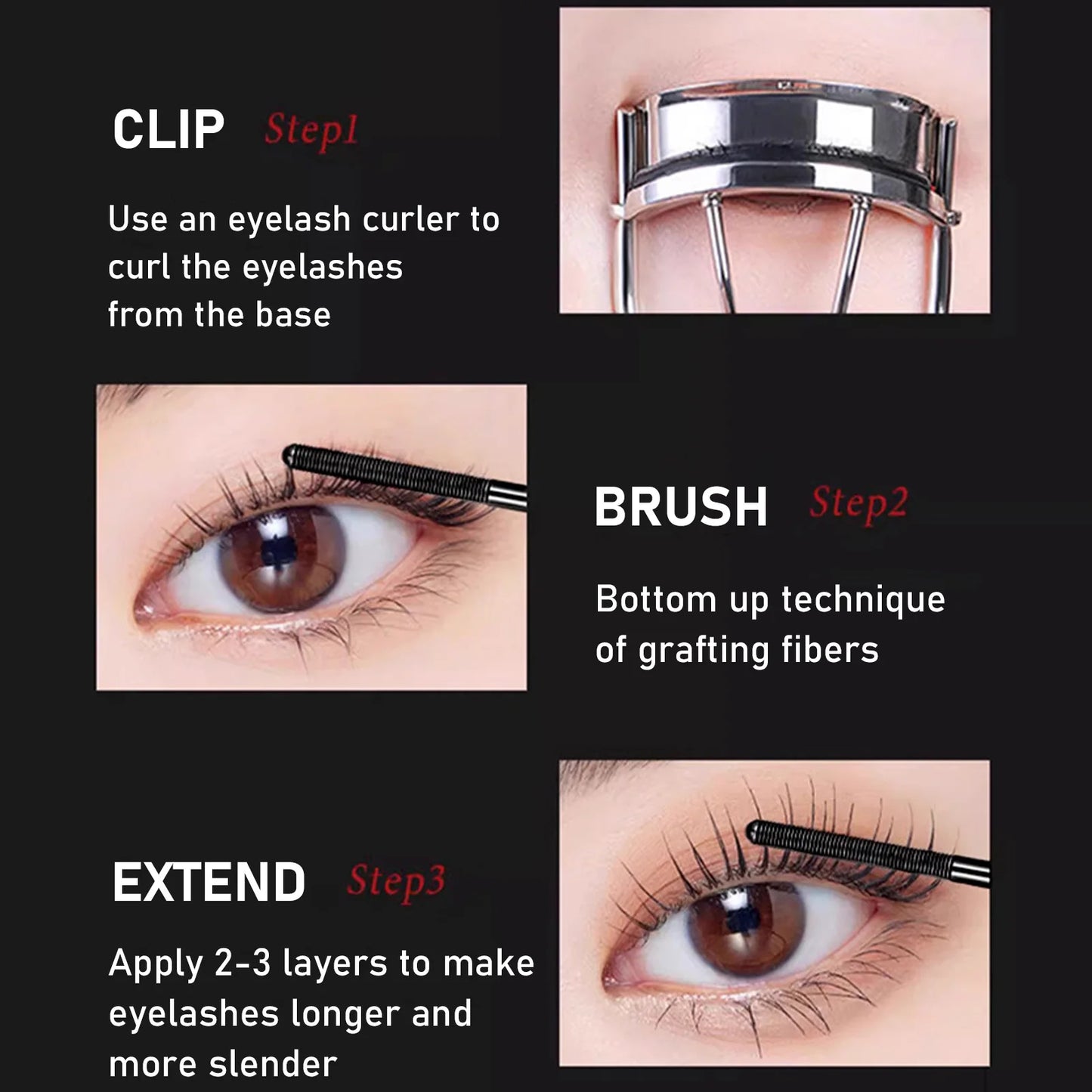Metallic Tube Silk Fiber Mascara