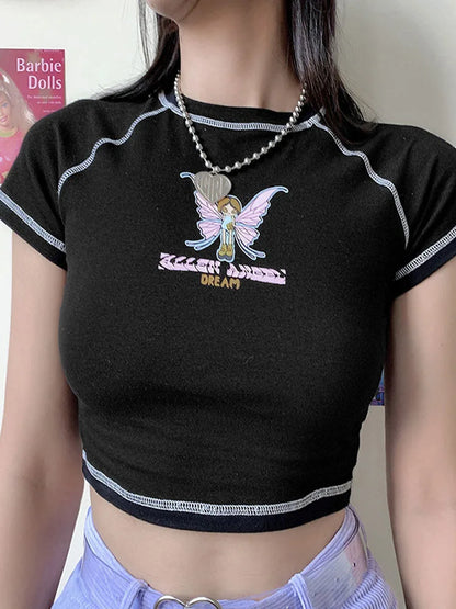 Butterfly Graphic Tops