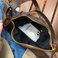 Casual Leather Handbag