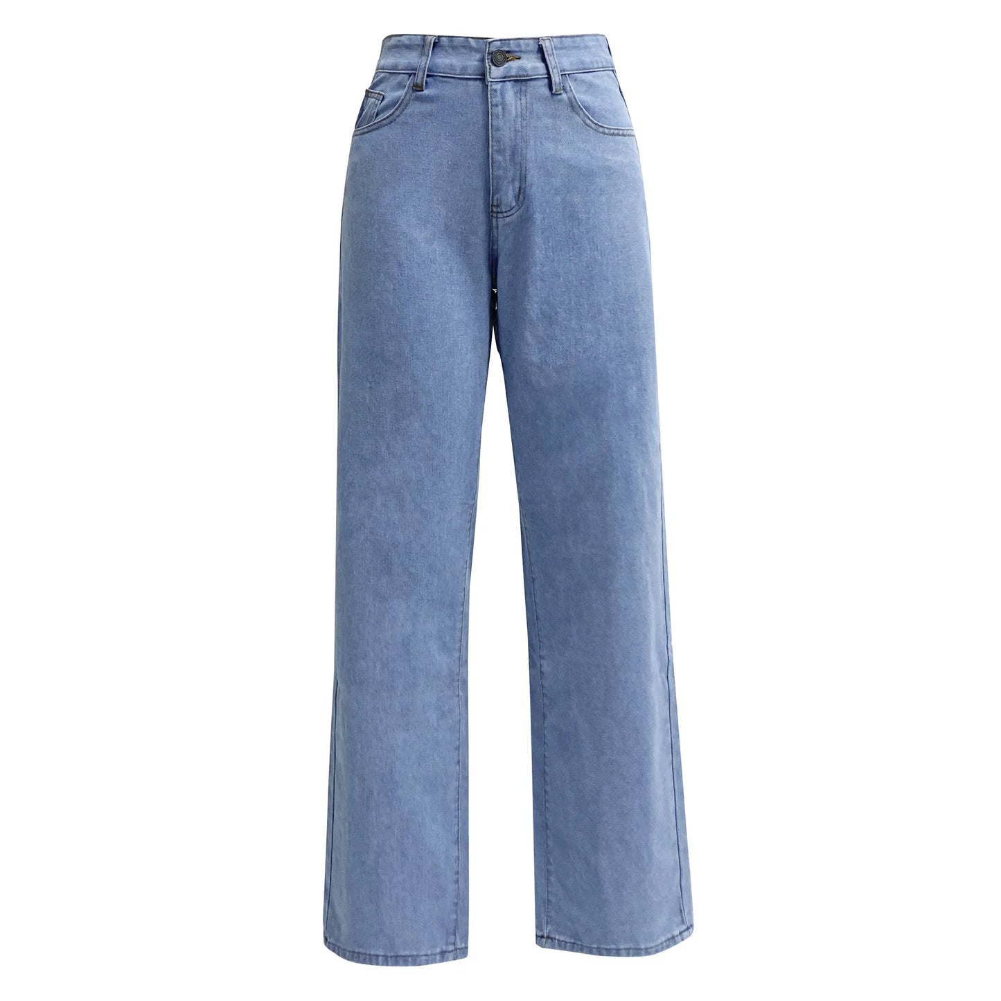 Fashoin Ultra High-Rise Straight-Leg