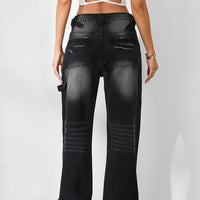 women Low Rise Boyfriend Jeans