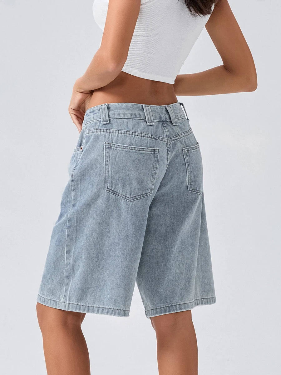 Snapshot Below-Knee Denim Short