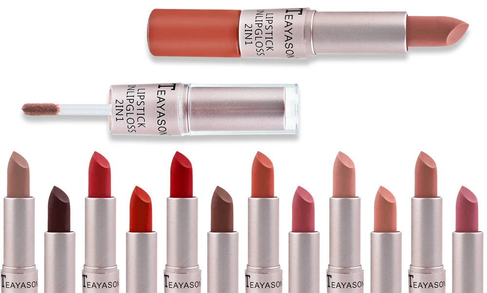 Double-Head Velvet Matte Duo