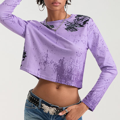 Aesthetic Gothic Crop Tee