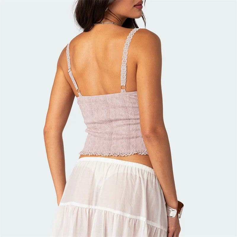 Spaghetti-Strap Cami Tank Top