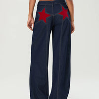 Casual Star Pattern Pants