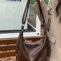 Casual Leather Handbag