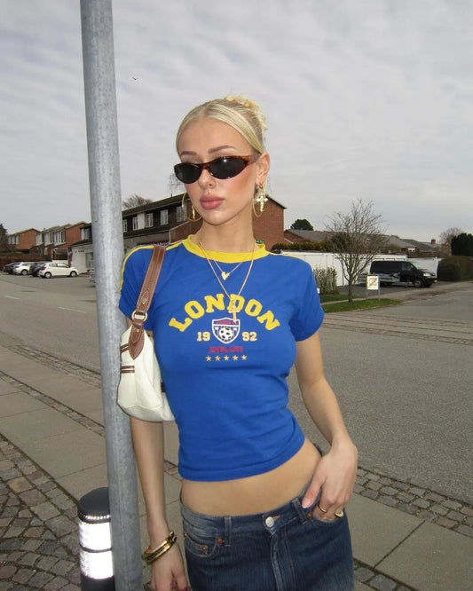 Graphic Short Sleeve Tee Top