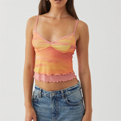 Butterfly Short Sleeve Camisole