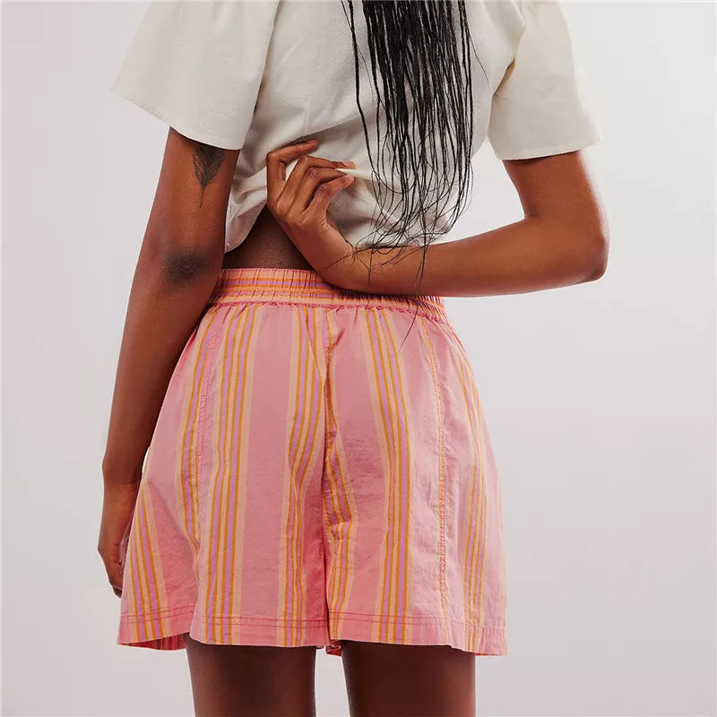 Vacation Beach  High Waist Short